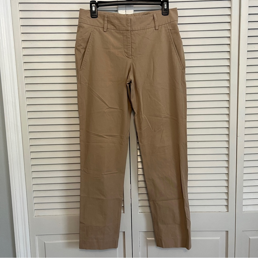 Gunex Tan straight-leg trousers